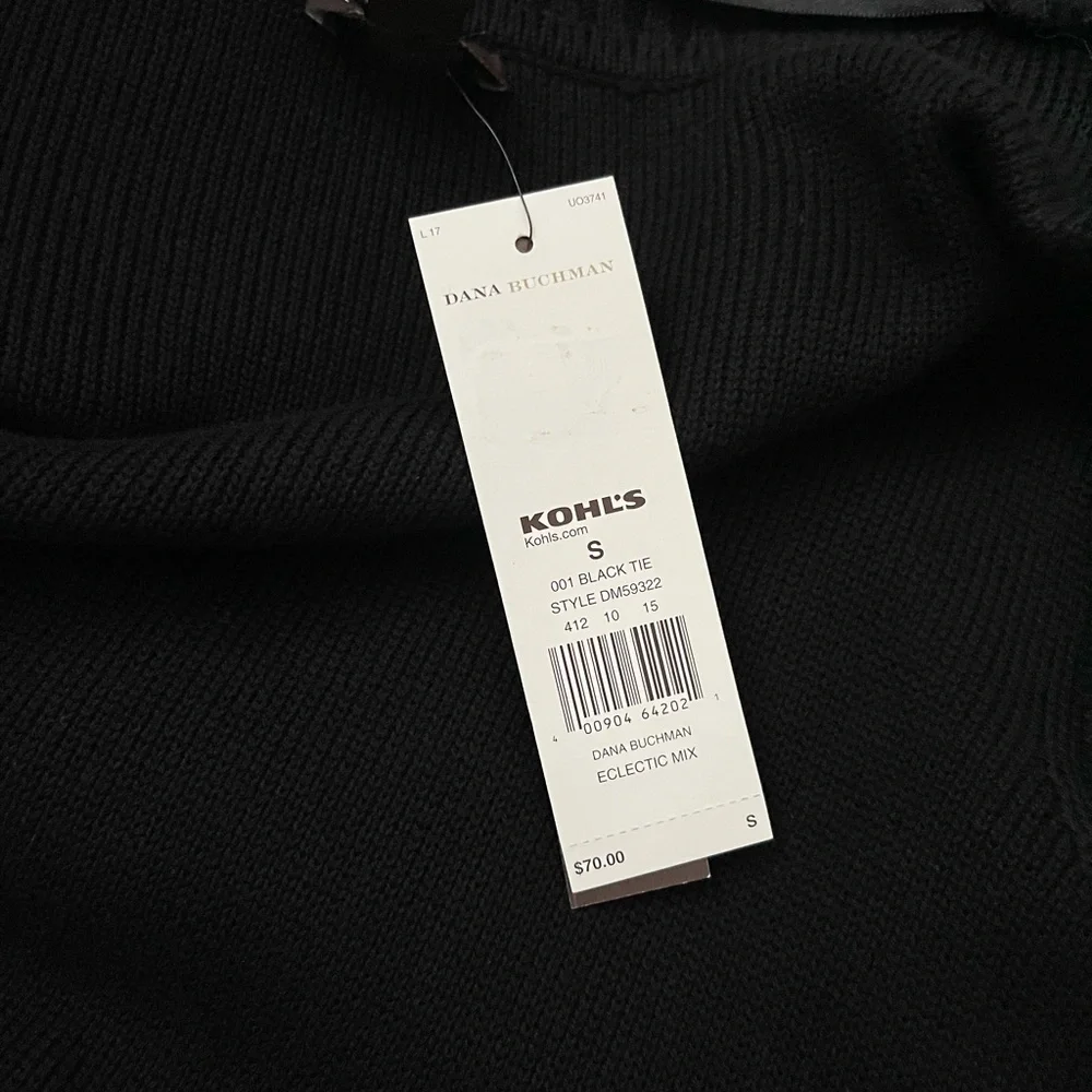 NWT Dana Bauchman Black Dressy Cardigan - Picture 3 of 7